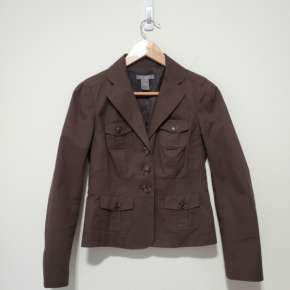 Ann Taylor | Dark Brown Balzer